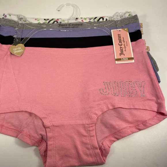 🆕Juicy Couture MultiColored Booty Short Panty Set - Picture 4 of 8